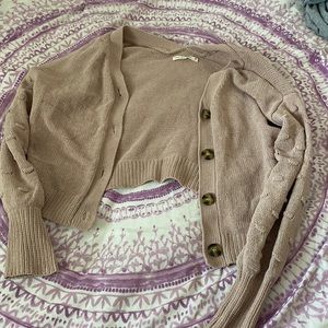 Boutique style cropped cardigan